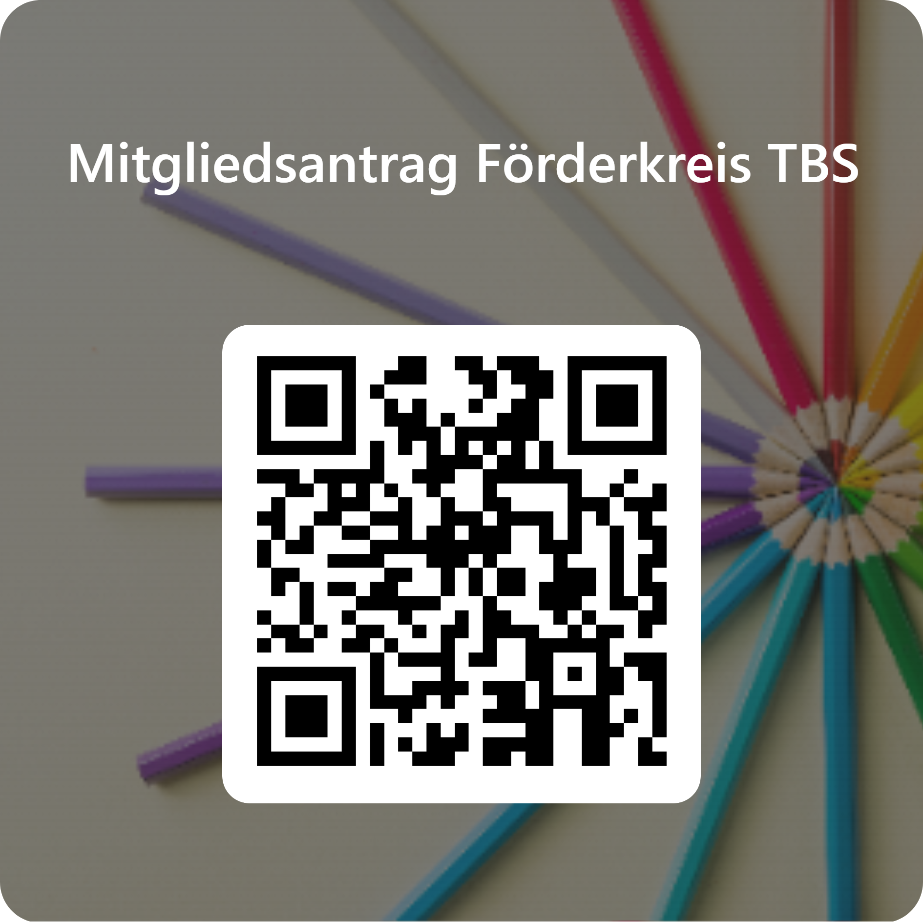 QR-Code Mitgliedsantrag